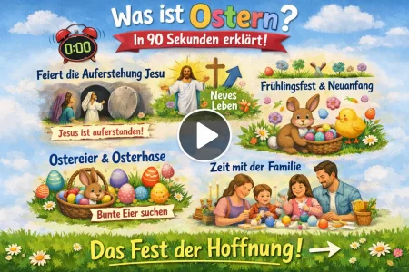 Was ist Ostern? In 90 Sekunden erklärt!