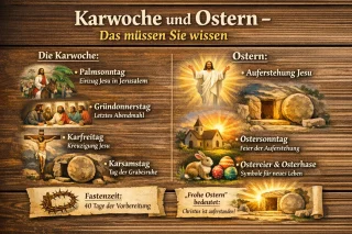 Karwoche und Ostern – Das müssen Sie wissen