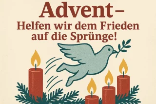 Advent – Helfen wir dem Frieden auf die Sprünge