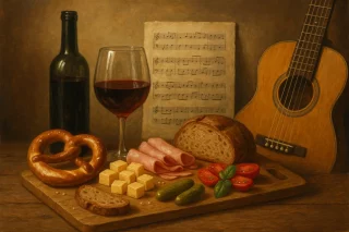 Weinabend mit Brotzeit und Musik 2025