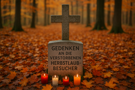 Gedenken an die verstorbenen Herbstlaub-Besucher