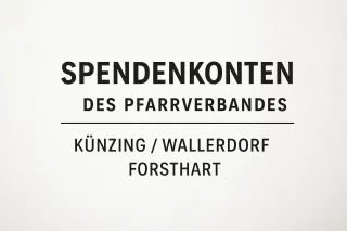 Spendenkonten des Pfarrverbandes