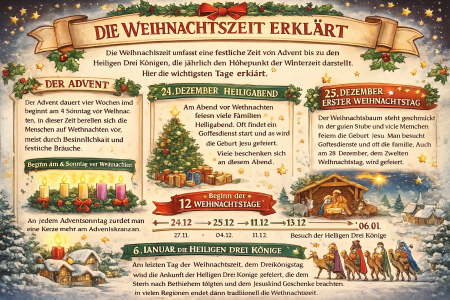 DIE WEIHNACHTSZEIT ERKLÄRT