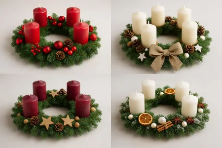 Adventskränze Sammlung