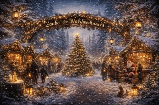 Zauber der Waldweihnacht