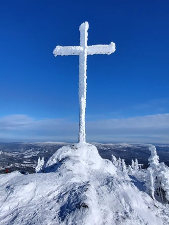 Der Arber im weißen Kleid
