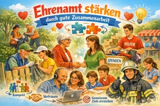 Ehrenamt stärken durch gute Zusammenarbeit