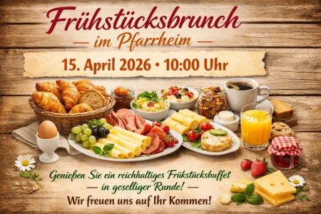 Frühstücksbrunch im Pfarrheim